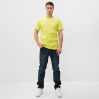 Футболка мужская, цвет жёлтый, размер 54