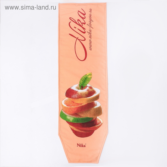 Чехол для гладильной доски Nika, 130&times;42 см, с поролоном, рисунок МИКС