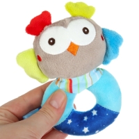 Погремушка мягкая на кольце &laquo;Совушка&raquo;, Крошка Я