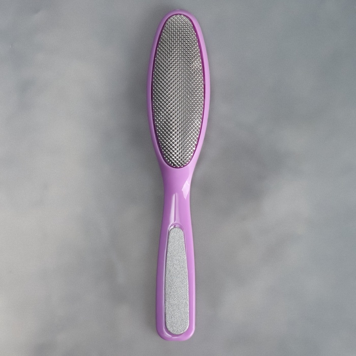 Пилка для ног, металлическая, с пилкой на ручке, 17 см, цвет МИКС Пилка для ног, металлическая, с пилкой на ручке, 17 см, цвет МИКС