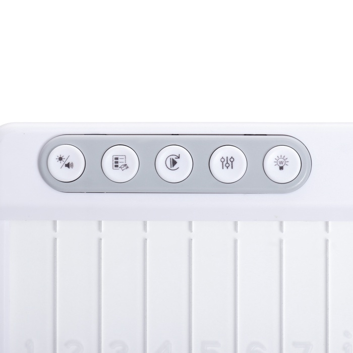 Музыкальное пианино звук, свет, цвет белый Музыкальное пианино звук, свет, цвет белый