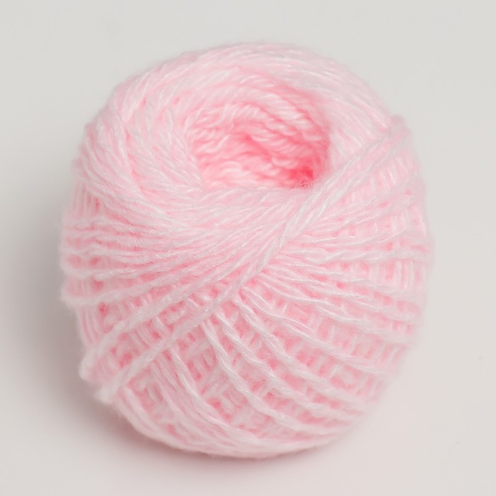 Пряжа "Акрил" 100% акрил, 100м/40&plusmn;5 гр (Светлая роза)