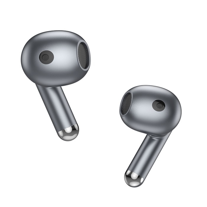 Наушники Hoco EW34, TWS, беспроводные, вкладыши, BT 5.3, 30/250 мАч, серые Наушники Hoco EW34, TWS, беспроводные, вкладыши, BT 5.3, 30/250 мАч, серые