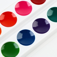 Акварельные краски медовые 12 цветов в картонной коробке, без кисти &laquo;1 сентября&raquo;