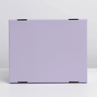 Коробка подарочная складная, упаковка, «Лавандовая», 31,2 х 25,6 х 16,1 см Коробка подарочная складная, упаковка, «Лавандовая», 31,2 х 25,6 х 16,1 см