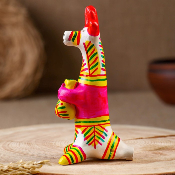 Филимоновская игрушка &laquo;Олень&raquo;