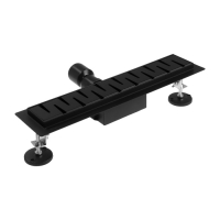 Трап TIM BAD464002BK, 70 х 400 мм, гидро+сухая защита от запаха, черный матовый Трап TIM BAD464002BK, 70 х 400 мм, гидро+сухая защита от запаха, черный матовый