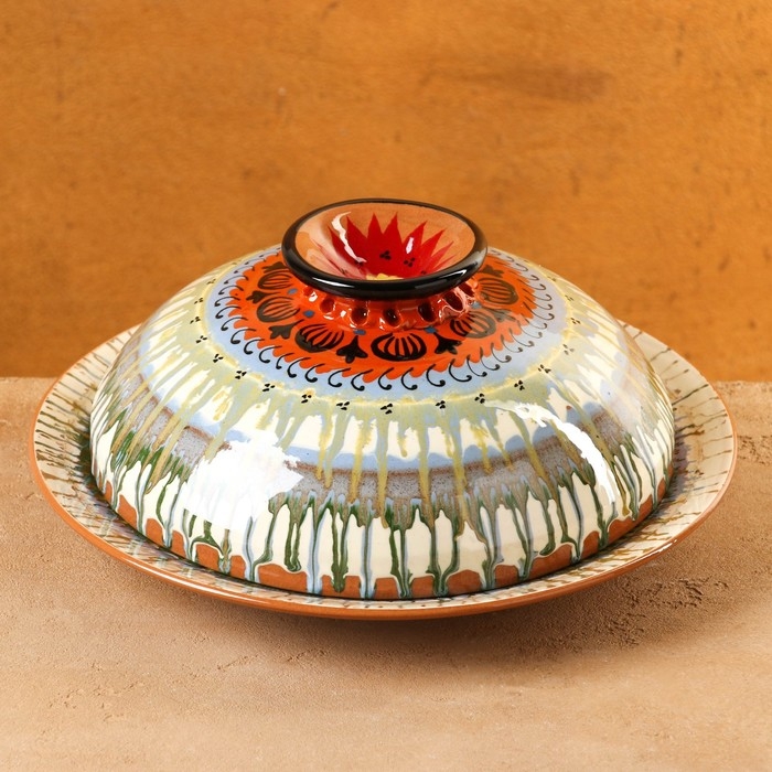 Блинница Риштанская керамика 26,5 см Блинница Риштанская керамика 26,5 см