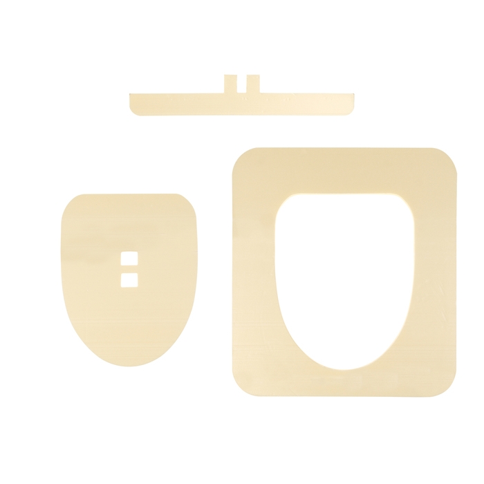 Сиденье для уличного туалета, 38 × 50 см, с крышкой, Эконом, пенополистирол Сиденье для уличного туалета, 38 × 50 см, с крышкой, Эконом, пенополистирол