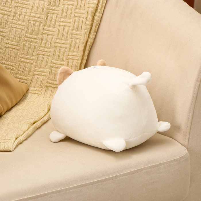 Мягкая игрушка «Кот», 23 см, цвет белый Мягкая игрушка «Кот», 23 см, цвет белый