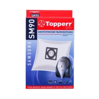 Пылесборник Topperr синтетический для пылесоса Samsung (Тип VP-95), 4 шт SM90 Пылесборник Topperr синтетический для пылесоса Samsung (Тип VP-95), 4 шт SM90