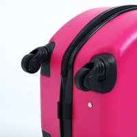 Чемодан детский 33 л (S), отдел на молнии, цвет фуксия