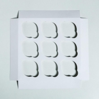 Коробка для капкейков &laquo;Новогодняя&raquo; 25 х 25 х 10 см, Новый год