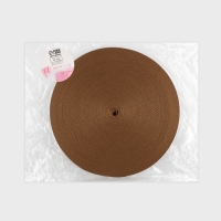 Стропа ременная, 25 мм, 50 &plusmn; 1 м, плотность 7,5 гр/м, цвет коричневый №29-1