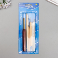 Инструменты для творчества набор 7 шт дерево, металл 14 см 20,8х8 см Инструменты для творчества набор 7 шт дерево, металл 14 см 20,8х8 см