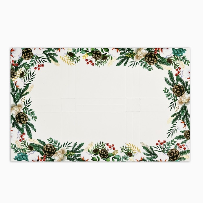 Коробка для для муссовых пирожных «Волшебного Нового года», 27 х 17.8 х 6.5 см, Новый год Коробка для для муссовых пирожных «Волшебного Нового года», 27 х 17.8 х 6.5 см, Новый год