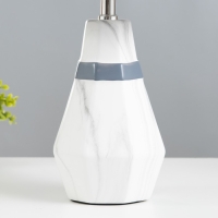 Настольная лампа "Айседора" E14 40Вт белый-серый 23х23х40 см RISALUX