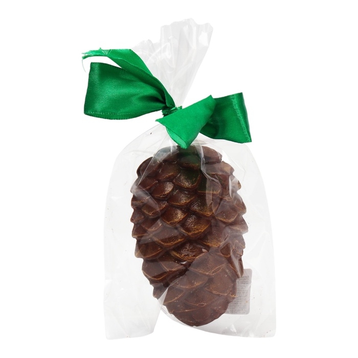 Фигура из кондитерской глазури "Сосновая шишка", 65 г