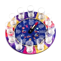 Настольная игра для женской компании алкогольная "Пьяная рулетка", d-30 см Настольная игра для женской компании алкогольная "Пьяная рулетка", d-30 см