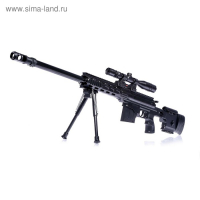 Детское оружие Автомат пневматический &laquo;Снайпер&raquo;, с лазером