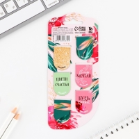 Закладки магнитные, 6 шт &laquo;Цветы&raquo;