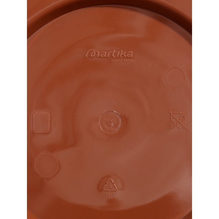 Горшок с поддоном «Фелиция», 10,4 л, цвет терракотовый Горшок с поддоном «Фелиция», 10,4 л, цвет терракотовый
