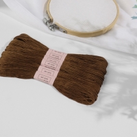 Набор ниток мулине №801, 8 &plusmn; 1 м, 6 шт, цвет дуб