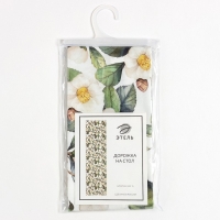 Дорожка на стол "Этель" Сamellia 30х70 см, 100% хл, саржа 190 г/м2 Дорожка на стол "Этель" Сamellia 30х70 см, 100% хл, саржа 190 г/м2