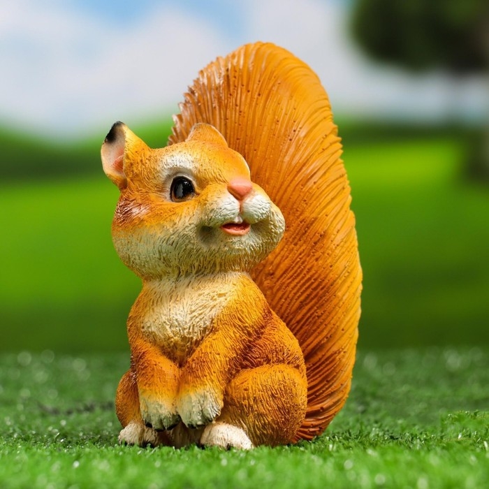 Садовая фигура Садовая фигура "Белка Сонька" 13х8х14см