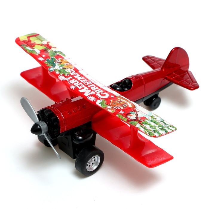 Самолёт металлический «Кукурузник», инерционный, цвет МИКС Самолёт металлический «Кукурузник», инерционный, цвет МИКС