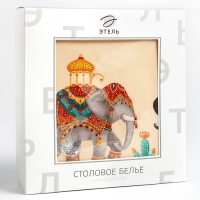 Скатерть Этель &laquo;Нью-Дели&raquo; 180х150 см, 100 % хл, саржа 190 гр/м2