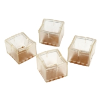 Накладка мебельная резина фетр, квадратная, d=30-35 мм, 4 шт Накладка мебельная резина фетр, квадратная, d=30-35 мм, 4 шт