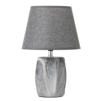 Лампа настольная 16616/1GY E14 40Вт серый 22,5х22,5х34 см RISALUX