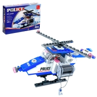 Конструктор &laquo;Полицейский вертолет&raquo;, 126 деталей