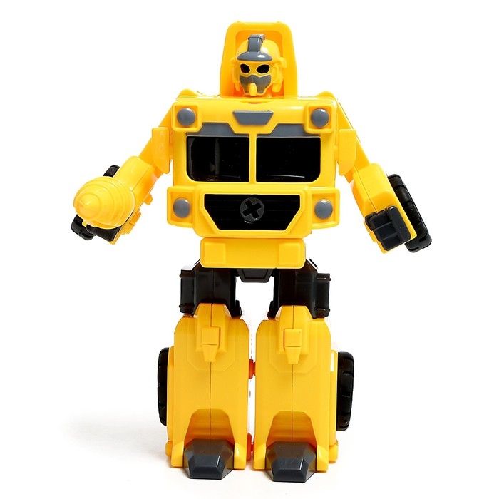 Конструктор винтовой &laquo;Кран&raquo;, 2 в 1 робот-машина