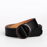 Ремень женский, ширина 3 см, пряжка металл, цвет чёрный Ремень женский, ширина 3 см, пряжка металл, цвет чёрный