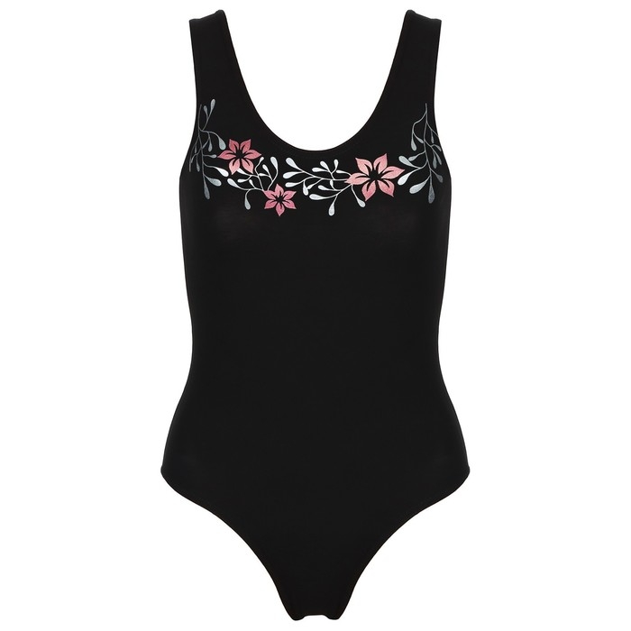 Купальник для гимнастики и танцев Grace Dance, р. 36, цвет чёрный