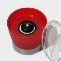 Мельница для специй Доляна «Модерн», 200 мл, 6,5×19 см, цвет красный Мельница для специй Доляна «Модерн», 200 мл, 6,5×19 см, цвет красный