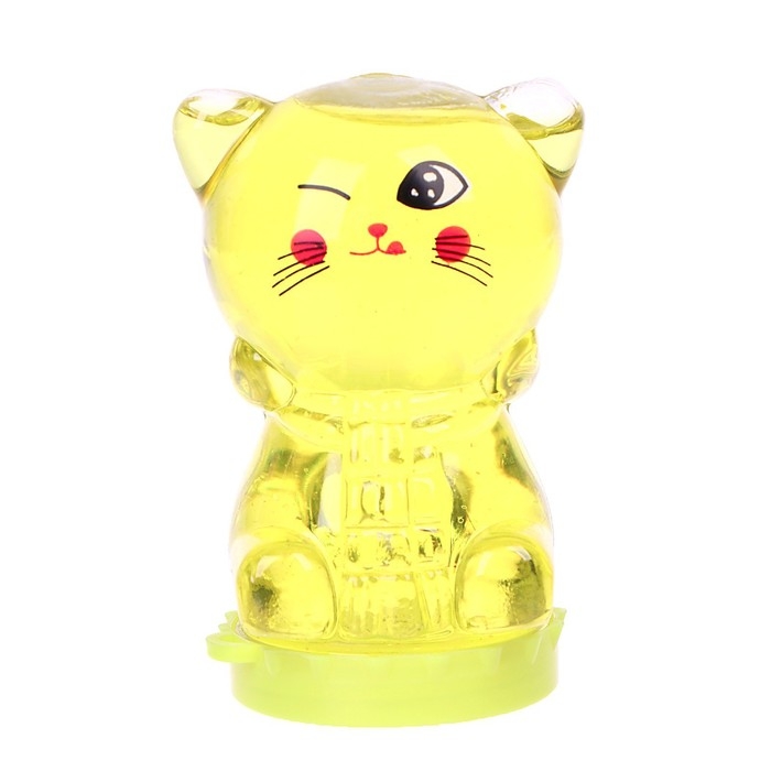 Лизун - слайм «Кошка», цвета МИКС Лизун - слайм «Кошка», цвета МИКС