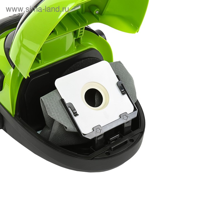Пылесос KELLI KL-8014, 2200/360 Вт, 1.5 л, шнур 4 м, зелёный Пылесос KELLI KL-8014, 2200/360 Вт, 1.5 л, шнур 4 м, зелёный