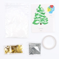 Набор для творчества &laquo;Новогодний подарок&raquo;, ночник, игрушка змея, цвет игрушки в ночнике зелёный