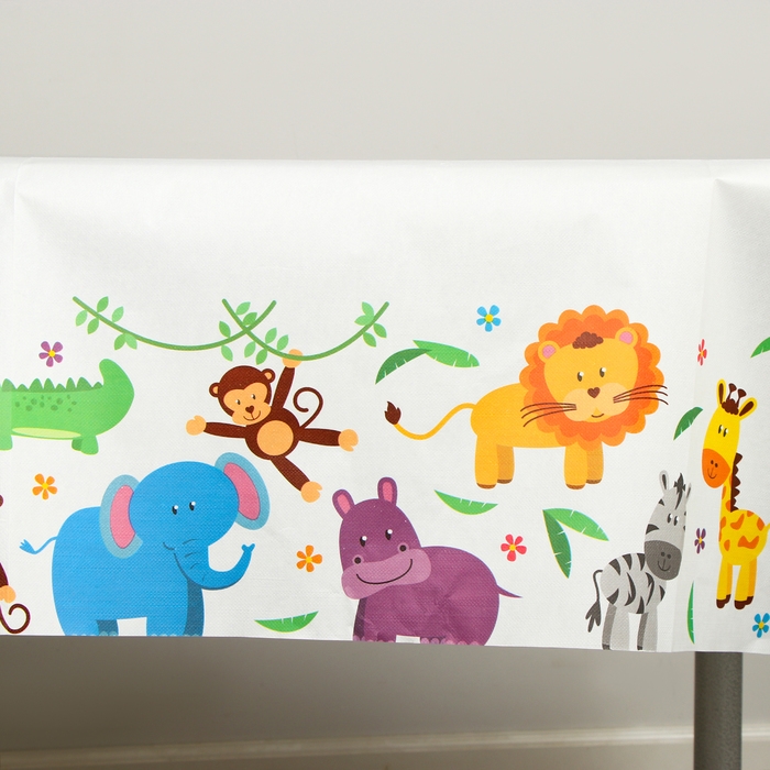 Скатерть &laquo;Животные&raquo;, 120х180 см