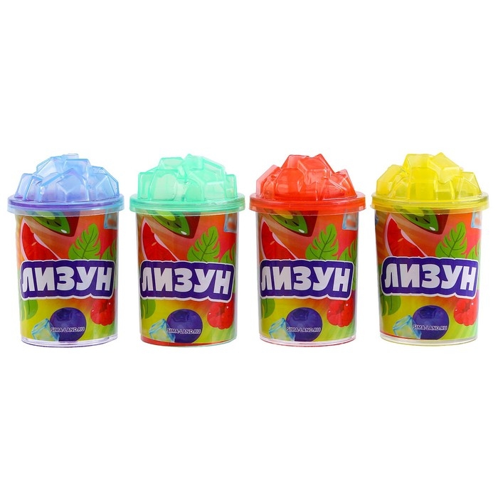 Лизун - слайм «Коктейль», цвета МИКС Лизун - слайм «Коктейль», цвета МИКС