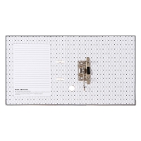 Папка-регистратор А4, 50 мм, Calligrata, ПВХ, тиснение "лен", металлическая окантовка, карман на корешок, собранная, серая, микс Папка-регистратор А4, 50 мм, Calligrata, ПВХ, тиснение "лен", металлическая окантовка, карман на корешок, собранная, серая, микс