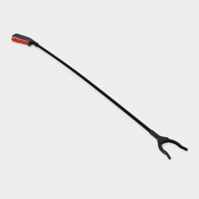 Захват для мусора, 9×96 см, пластиковые держатели, цвет чёрный Захват для мусора, 9×96 см, пластиковые держатели, цвет чёрный