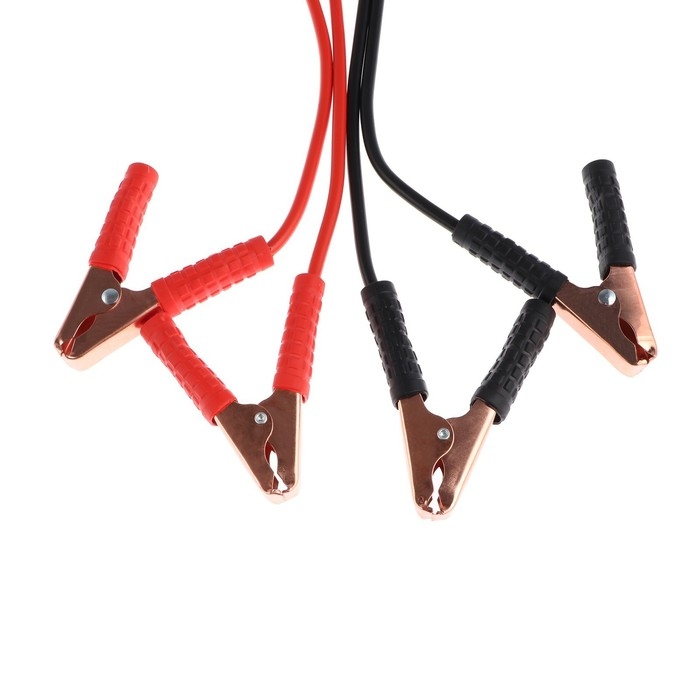 Провода пусковые для прикуривания автомобиля TORSO, 500 А, 2,5 метра Провода пусковые для прикуривания автомобиля TORSO, 500 А, 2,5 метра