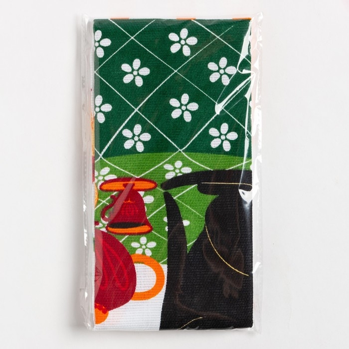 Полотенце кухонное &laquo;Кошечка&raquo; 35х60 см