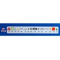 Конструктор магнитный &laquo;Магический магнит&raquo;, 50 деталей