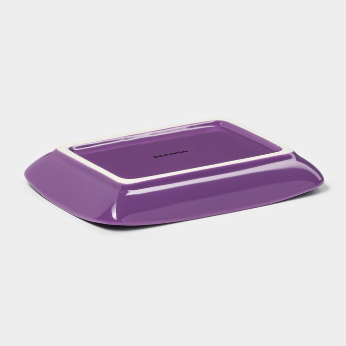 Маслёнка Доляна &laquo;Лаванда&raquo;, 17&times;12&times;8,5 см