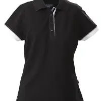 Рубашка поло женская Antreville, черная, размер S